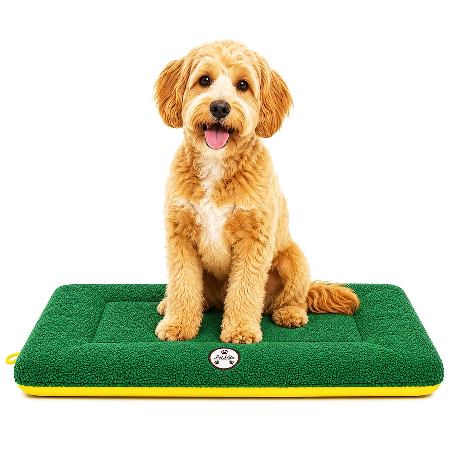 Pet Life ® 'Eco-Paw' Reversible Eco-Friendly Recyclabled Polyfill Fashion Designer Pet Dog Bed Mat Lounge