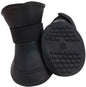 Pet Life ® Elastic Protective Multi-Usage All-Terrain Rubberized Dog Shoes - Set of 4