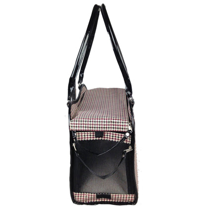 Pet Life ® Exquisite Airline Approved Designer Travel Pet Dog Handbag Carrier