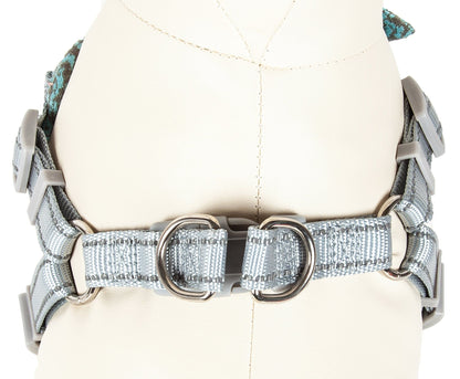 Pet Life ®  'Fidomite' Mesh Reversed  and Adjustable Fashion Dog Harness W/ Designer Bowtie