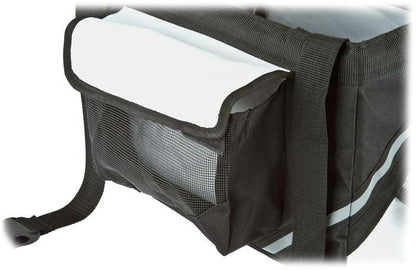 Pet Life ® 'Fur-Cycle' 2-in-1 Bicycle Bike Attachment Soft Folding Fashion Travel Pet Dog Carrier Crate