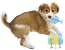 Pet Life ® 'Lick & Gnaw' Cooling Ices Cone Freezable and Chewable Tossing Waterproof Floating Pet Dog Toy