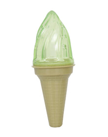 Pet Life ® 'Lick & Gnaw' Ice Cream Cone Freezable and Chewable Tossing Waterproof Floating Pet Dog Toy w/ Insertable Treat pocket