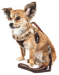 Pet Life ® Luxe 'Furracious' 2-In-1 Adjustable Dog Harness and Leash with Detachable Fur Collar