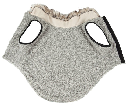 Pet Life ® Luxe 'Gold-Wagger' Gold-Leaf Fashion Designer Fur Dog Coat