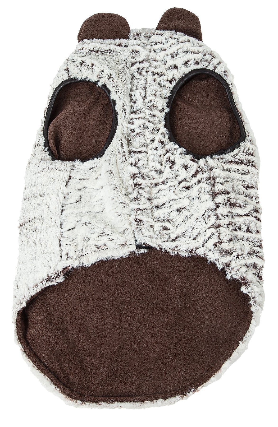 Pet Life ® Luxe 'Purrlage' Pelage Designer Fashion Fur Dog Coat
