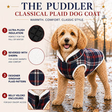 Pet Life ® 'Puddler' Classical Insulated Fashion Plaid Dog Coat