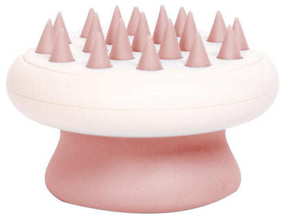 Pet Life ® 'Scwubba' Handheld Bathing Brushing and Massaging Soft Flexible Grooming Pet Comb