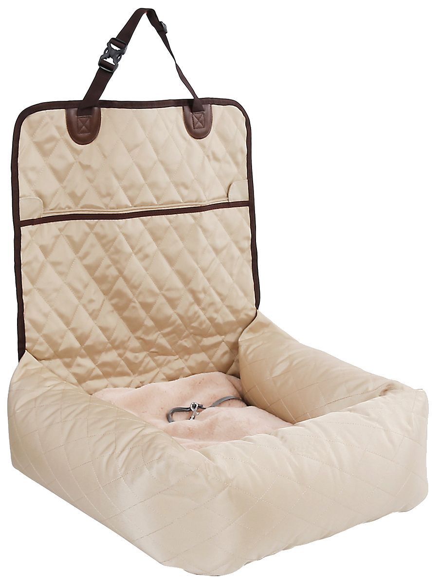 Pet Life ®'Pawtrol' Dual Converting Travel Safety Carseat and Pet Bed