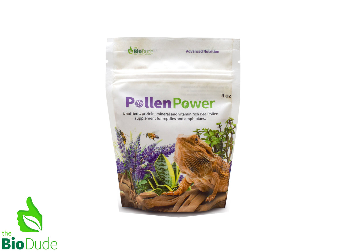 The Bio Dude - Pollen Power - Premium Bee Pollen Supplement - DS