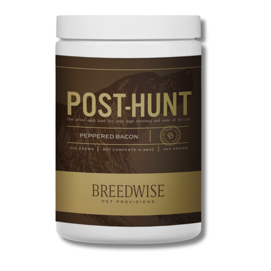 Breedwise Pre & Post-HUNT Soft Dog Chews - Wholesale Bundle (1 case of each)