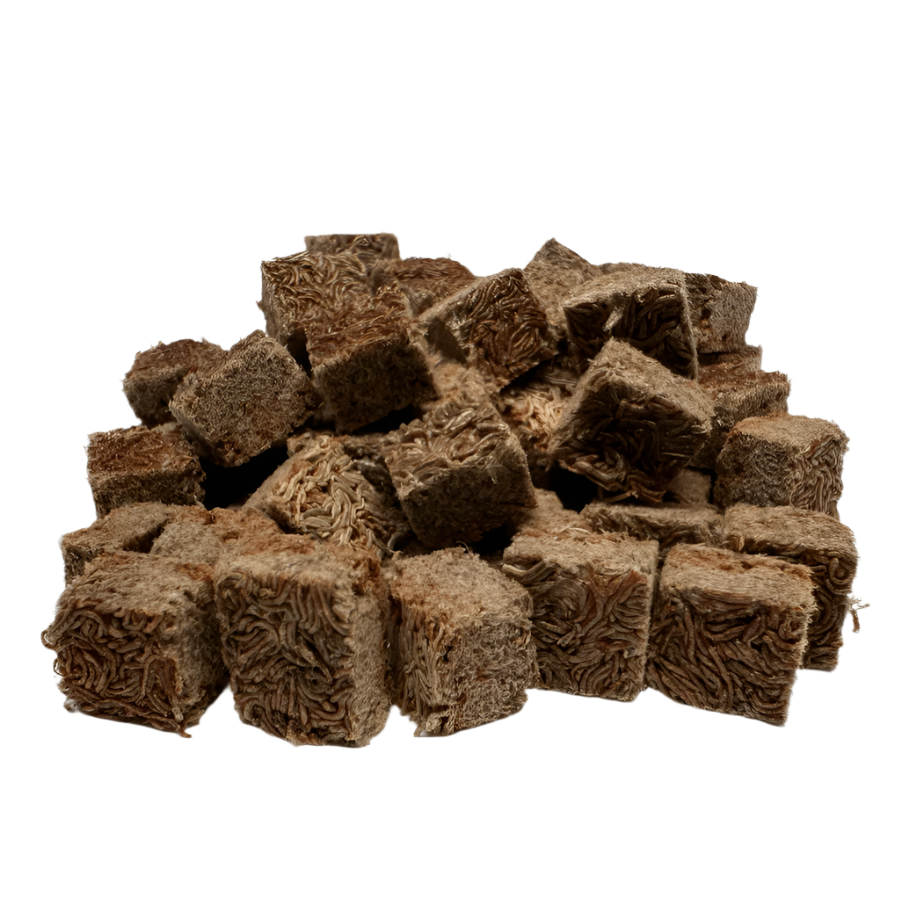 Super Cichlids Freeze Dried Blackworms With Color Boost All Natural High Protein Fish Food