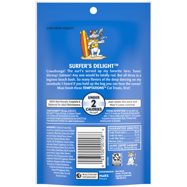 Temptations Mixups Surfers Delight Cat Treat