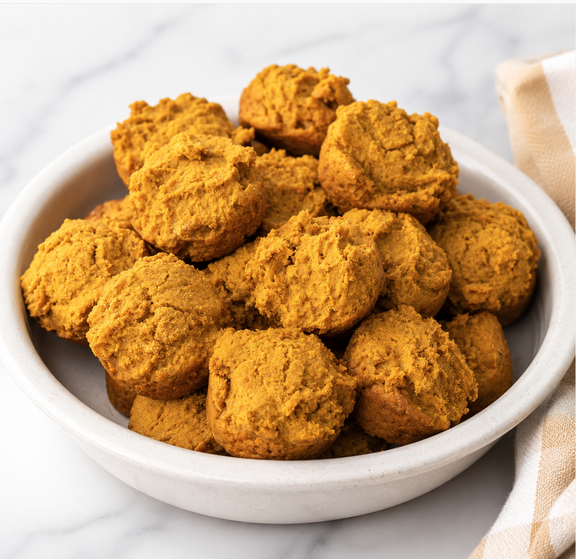 Organic Pumpkin Muffins for Dogs | Human-Grade & Handmade