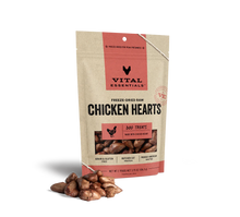 Vital Essentials Chicken Hearts - 3.75 oz