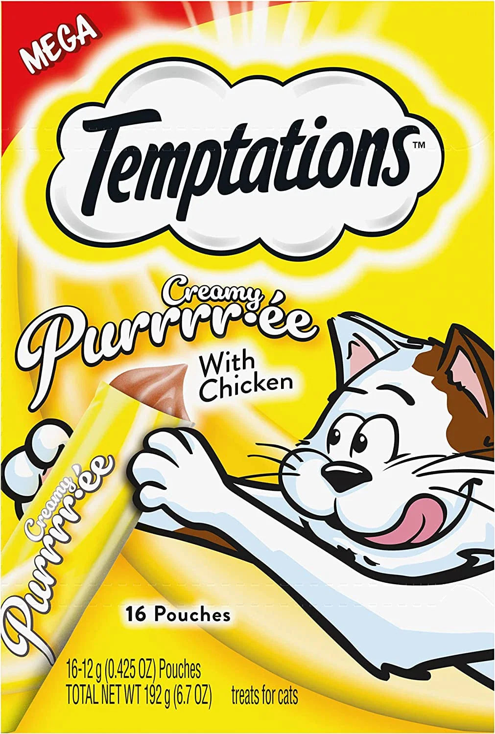 Temptations Creamy Chicken Cat Treat (6.7oz)