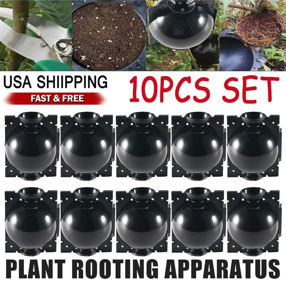 High Pressure Propagation Plant Rooting Device Ball Box – 10X Graft Garden Tool for Rooting and Plant Propagation