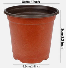 75 Pcs Nursery Plant Pots for Succulents & Seedlings, 3-Inch Recyclable Plastic Transplant Containers