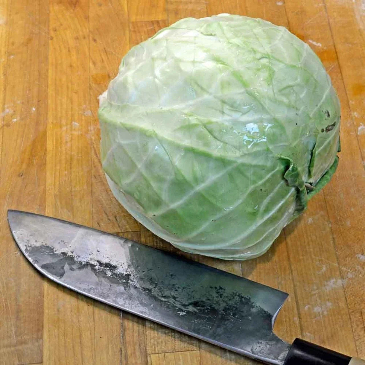 Cabbage Seeds – Danish Ballhead Heirloom Non-GMO Brassica oleracea, 2000+ Seeds for Home Gardening & Farming