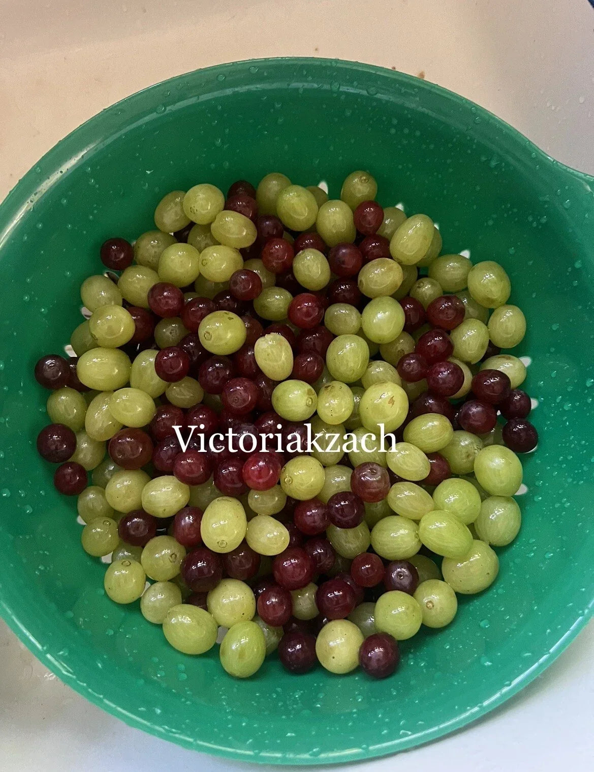 Giant Red & Green Globe Grape Seeds – Vitis Vinifera for Home Garden, Dessert & Snacking, 20 XL Seeds