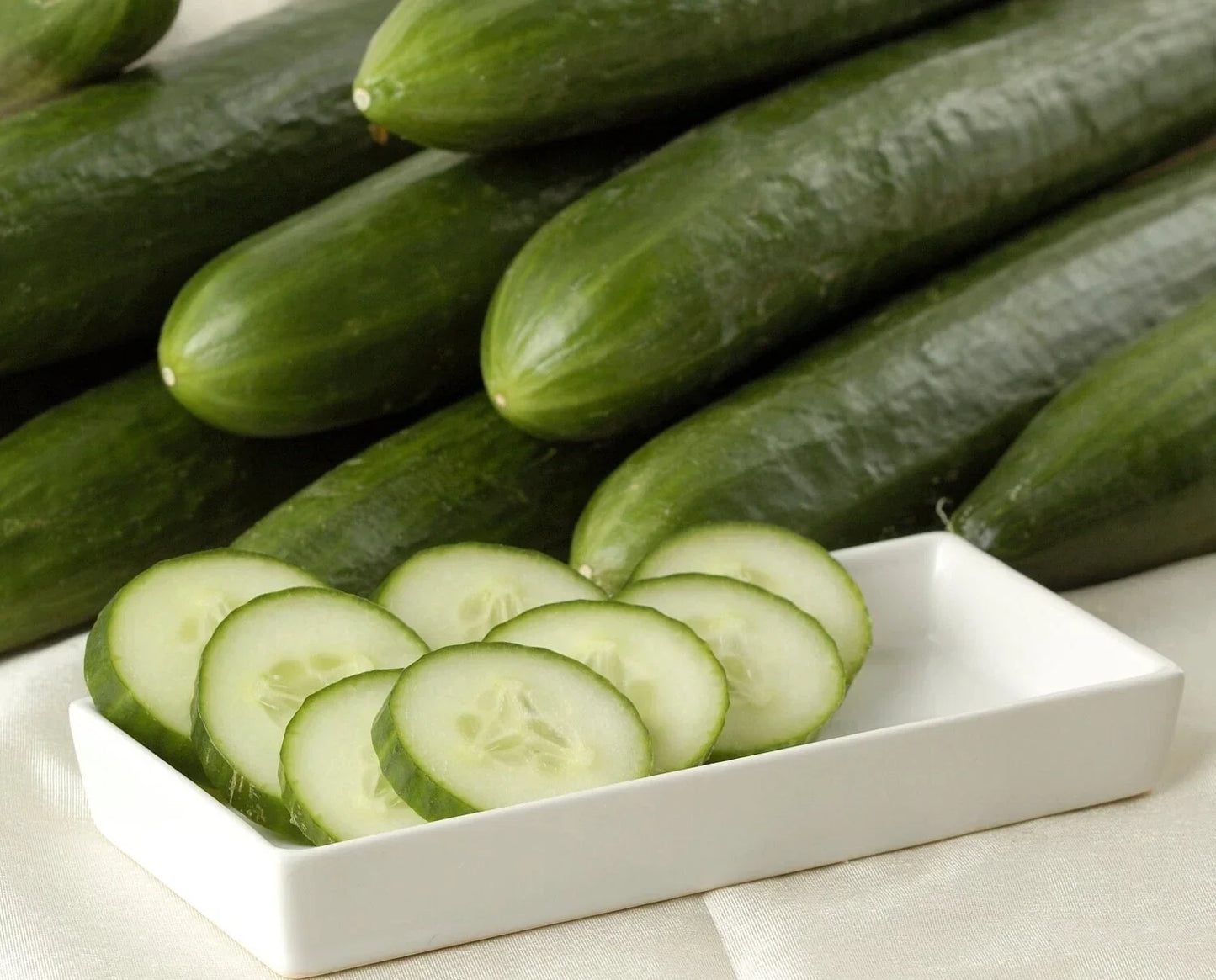 Heirloom Cucumber Seeds - Organic Non-GMO Ashley Long Cucumis sativus - Pack of 10+ Seeds for Home Garden, Salad, Pickling
