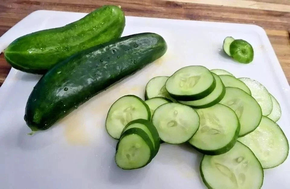 Organic Muncher Cucumber Seeds - Heirloom Non-GMO, 100+ Seeds for Home Garden, Salad & Pickling, Cucumis sativus
