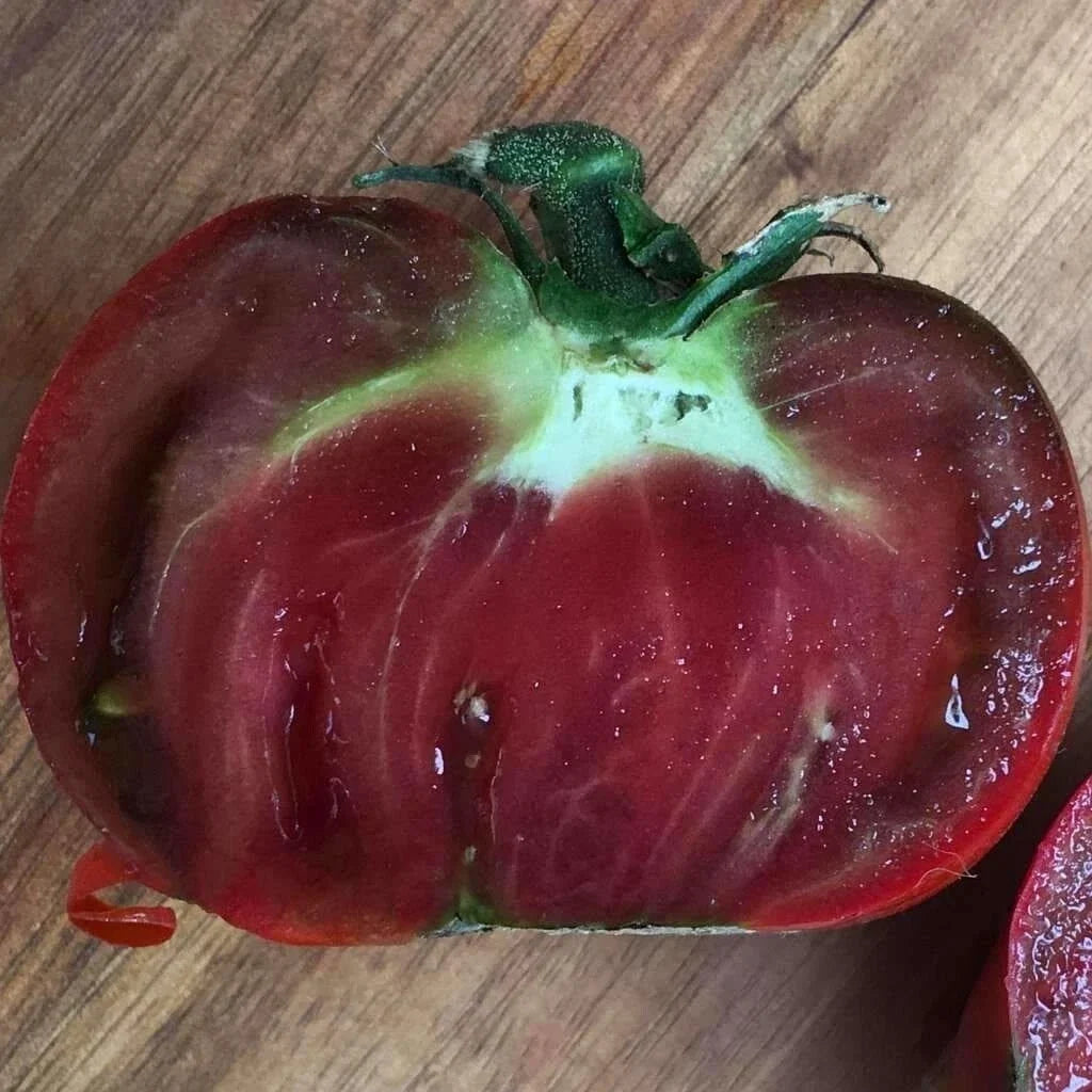 Paul Robinson Tomato Seeds - Heirloom Organic Non-GMO Pack of 120+ Solanum lycopersicum for Home Garden, Juicy, Flavorful Tomatoes