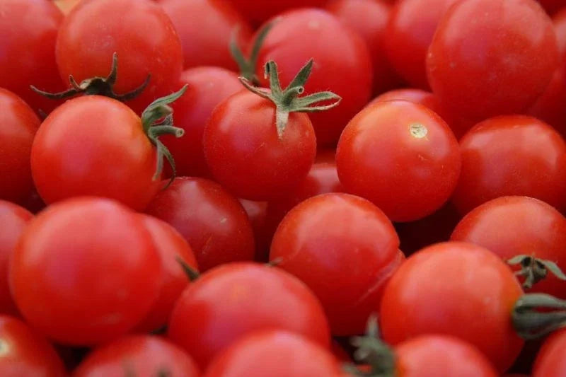Large Red Cherry Tomato Seeds - Heirloom Non-GMO Solanum lycopersicum, 100 Seeds for Container & Garden Bed Growth