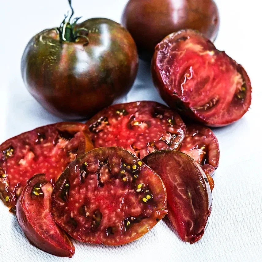 Paul Robinson Tomato Seeds - Heirloom Organic Non-GMO - Juicy Tomatoes for Home Gardening - Solanum lycopersicum