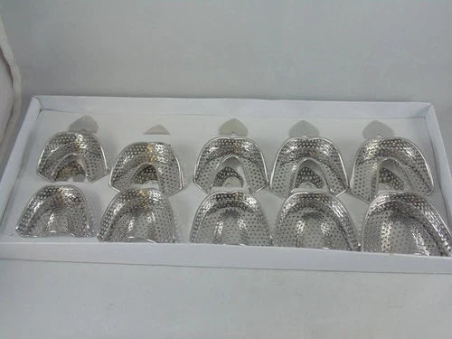 Impression Tray Set of 10, Perforated