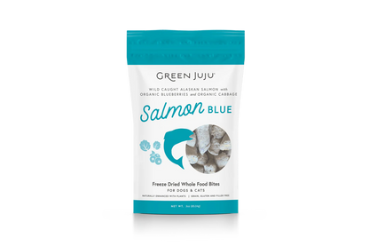 Green Juju Freeze Dried Salmon Blue Whole Food Bites (3OZ)