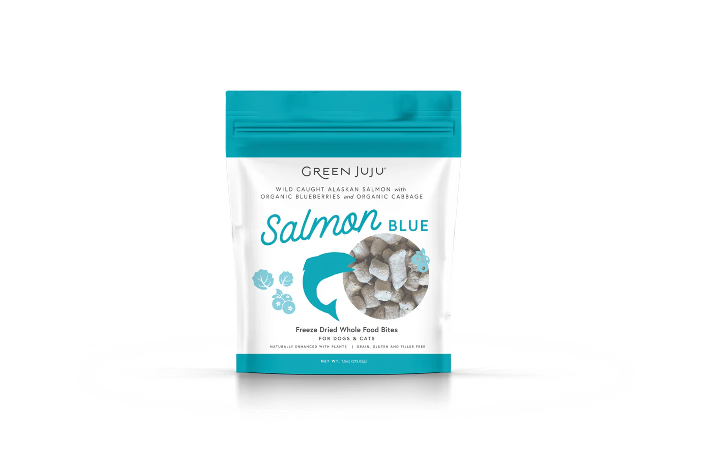 Green Juju Freeze Dried Salmon Blue Whole Food Bites (7.5OZ)