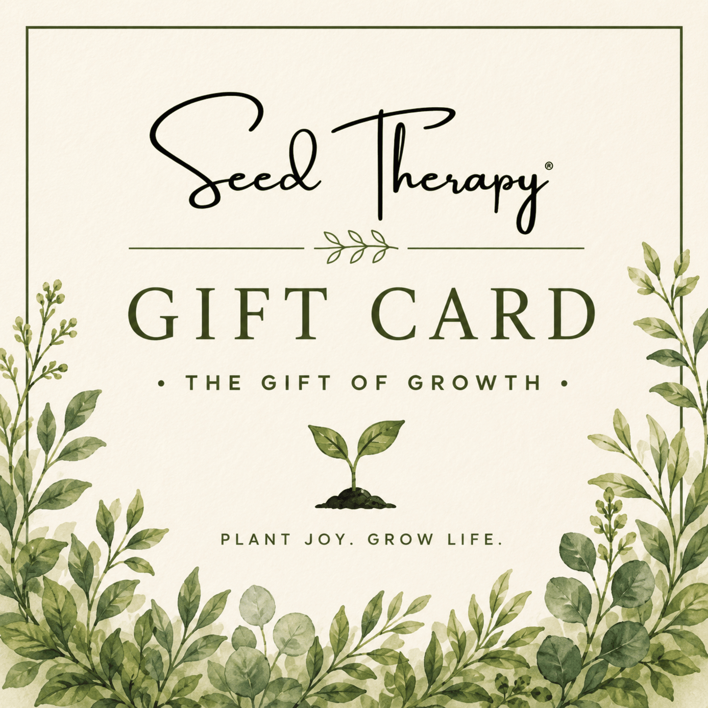 Seed Therapy Gift Card