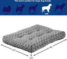 Midwest Ombre Swirl Pet Bed Gray 40x27 Fits 42"Crate