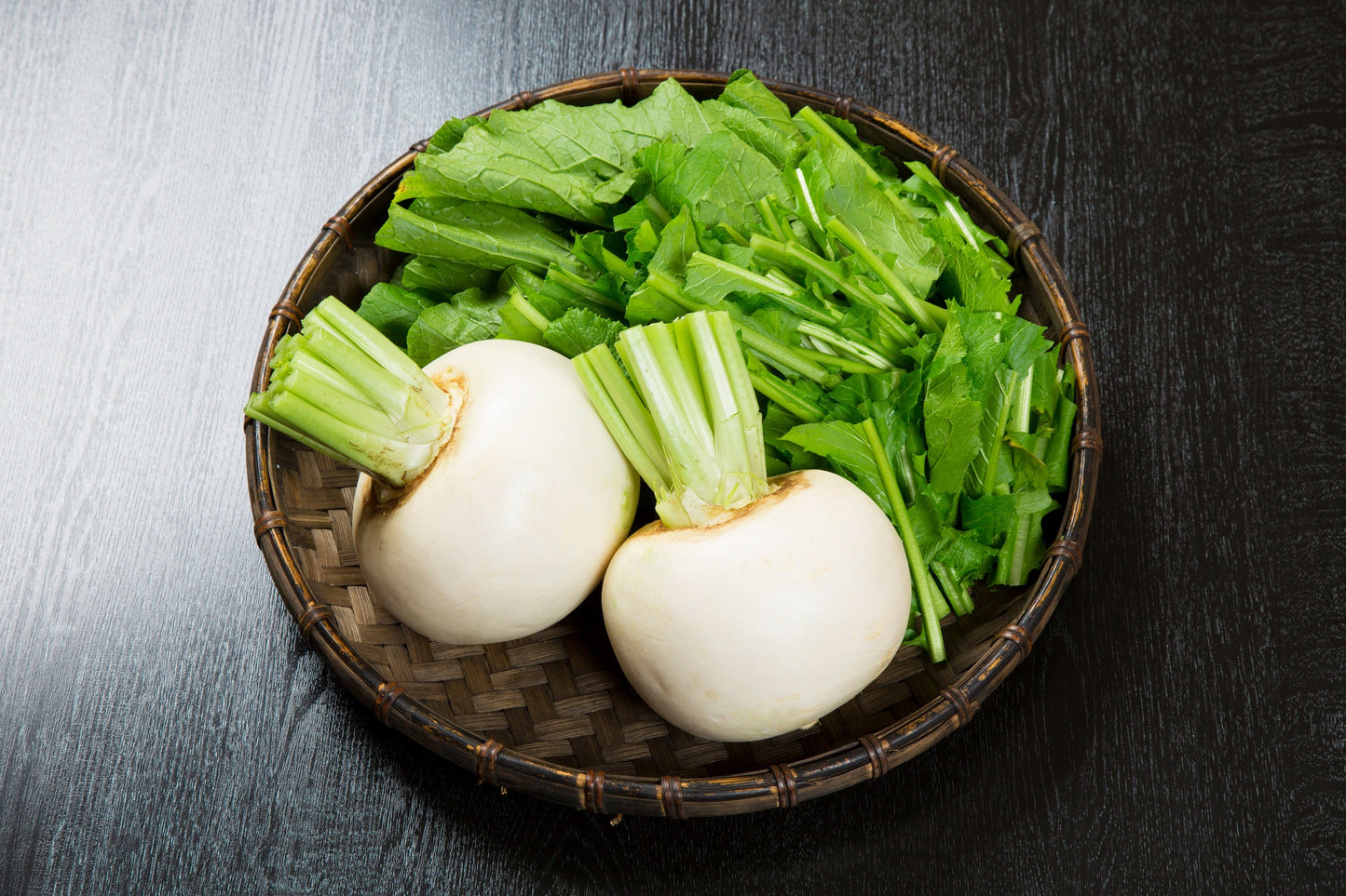 3000 SHOGOIN TURNIP White Japanese Brassica Rapa Root & Greens Vegetable Seeds