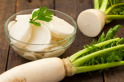 1250 WHITE ICICLE RADISH Raphanus Sativus Vegetable Seeds