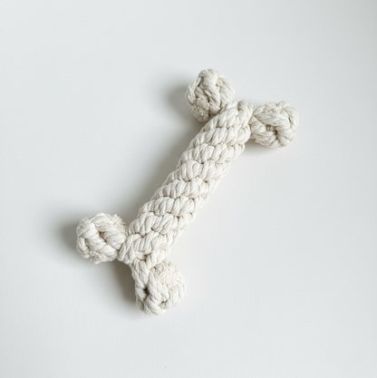 The Little Love White Rope Bone Toy