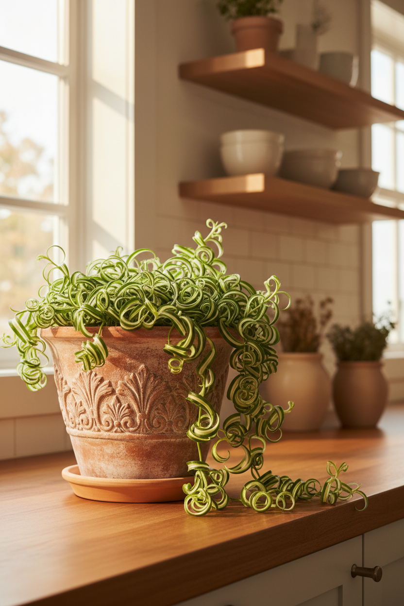 Spider Plant Hawaiian - 6" Pot - NURSERY POT ONLY