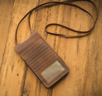 STS Cowhide Cell Phone Crossbody