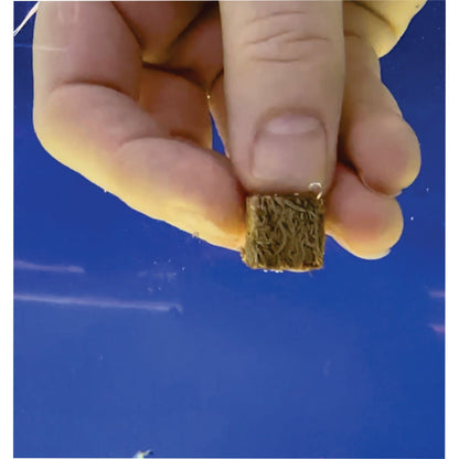 Super Cichlids Freeze Dried Blackworms With Spirulina All Natural High Protein Fish Food