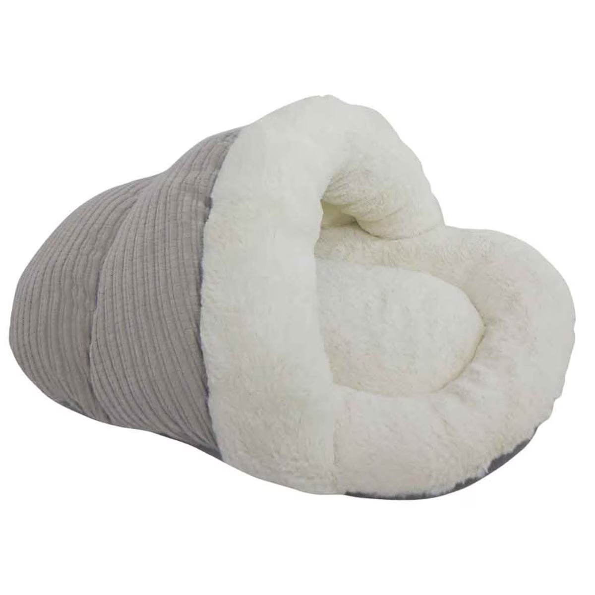 Arlee Sly Slipper Cat Bed Grey