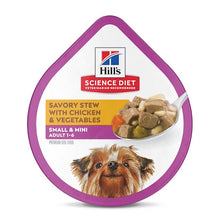 Hill's Science Diet Adult Small & Mini Canned Dog Food, Savory Stew Chicken & Vegetables (3.5oz)