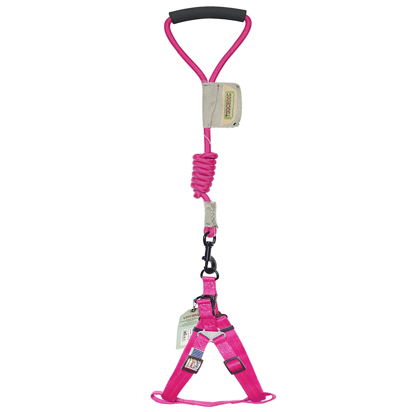 Touchdog Faded-Barker 2-in-1 Fashion Dog Leash and Harness