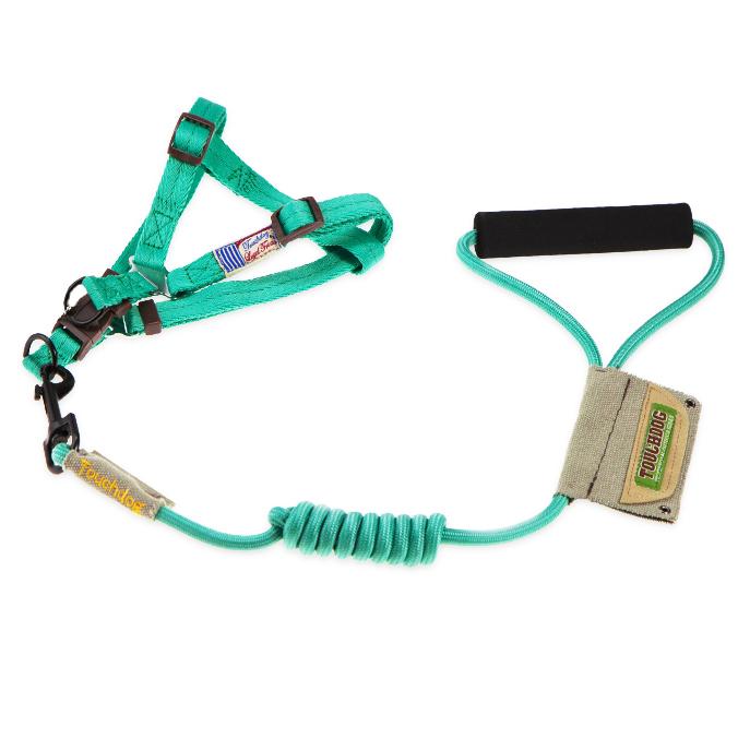 Touchdog Faded-Barker 2-in-1 Fashion Dog Leash and Harness
