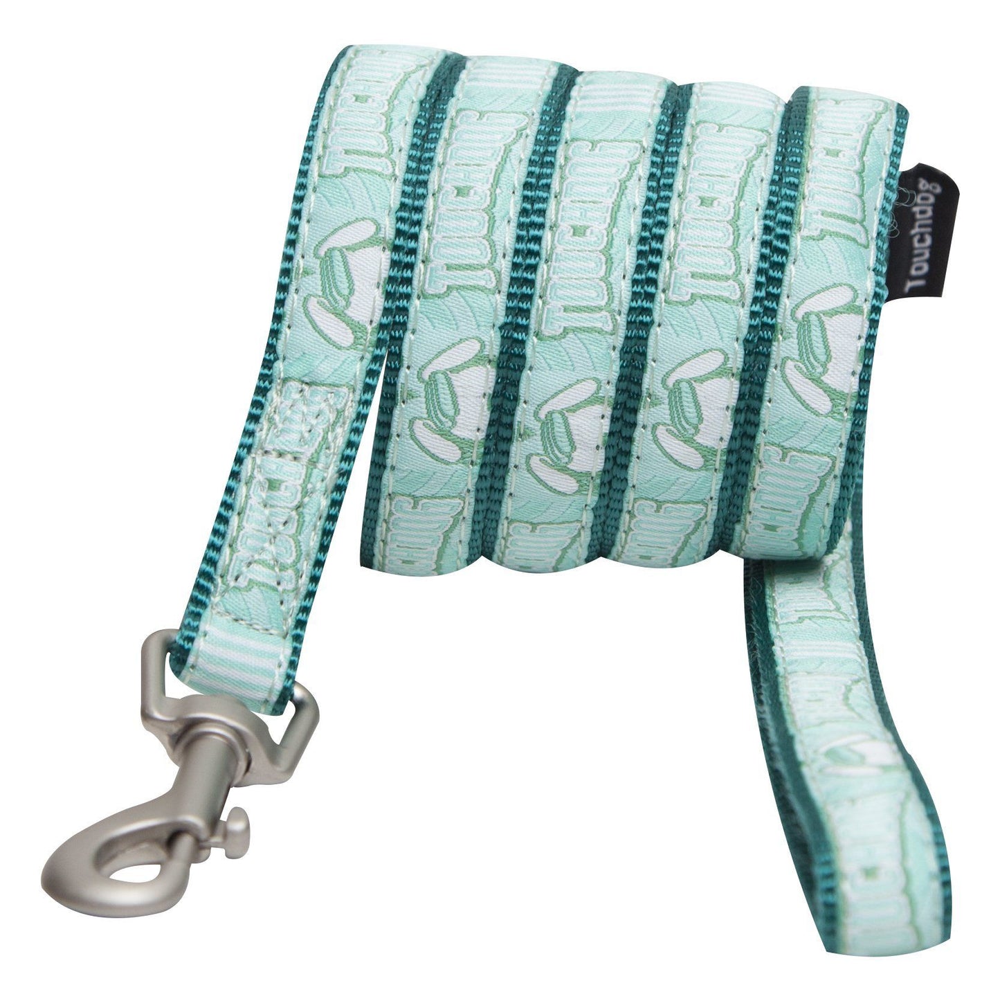 Touchdog 'Funny Bun' Tough Stitched Embroidered Collar and Leash