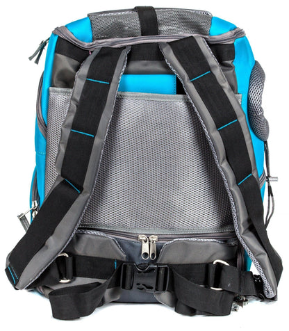 Touchdog ® 'Wuffle Duffle' 2-in-1 Wheeled Backpack Sporty Pet Carrier