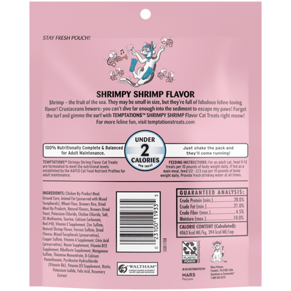 Temptations Mega Shrimpy Shrimp Flavor Cat Treat