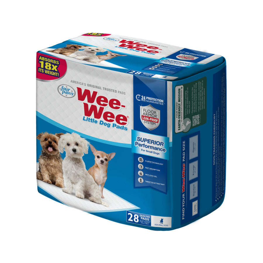 Four Paws Wee Wee Pads for Little Dogs 28pk