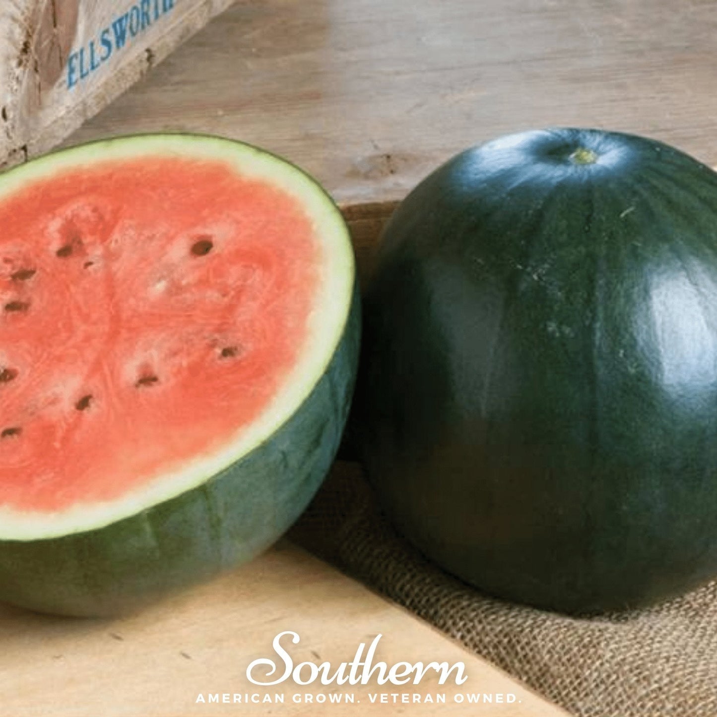 Sugar Baby Watermelon Seeds – Heirloom, Compact, Sweet, Citrullus lanatus, 25 Seeds
