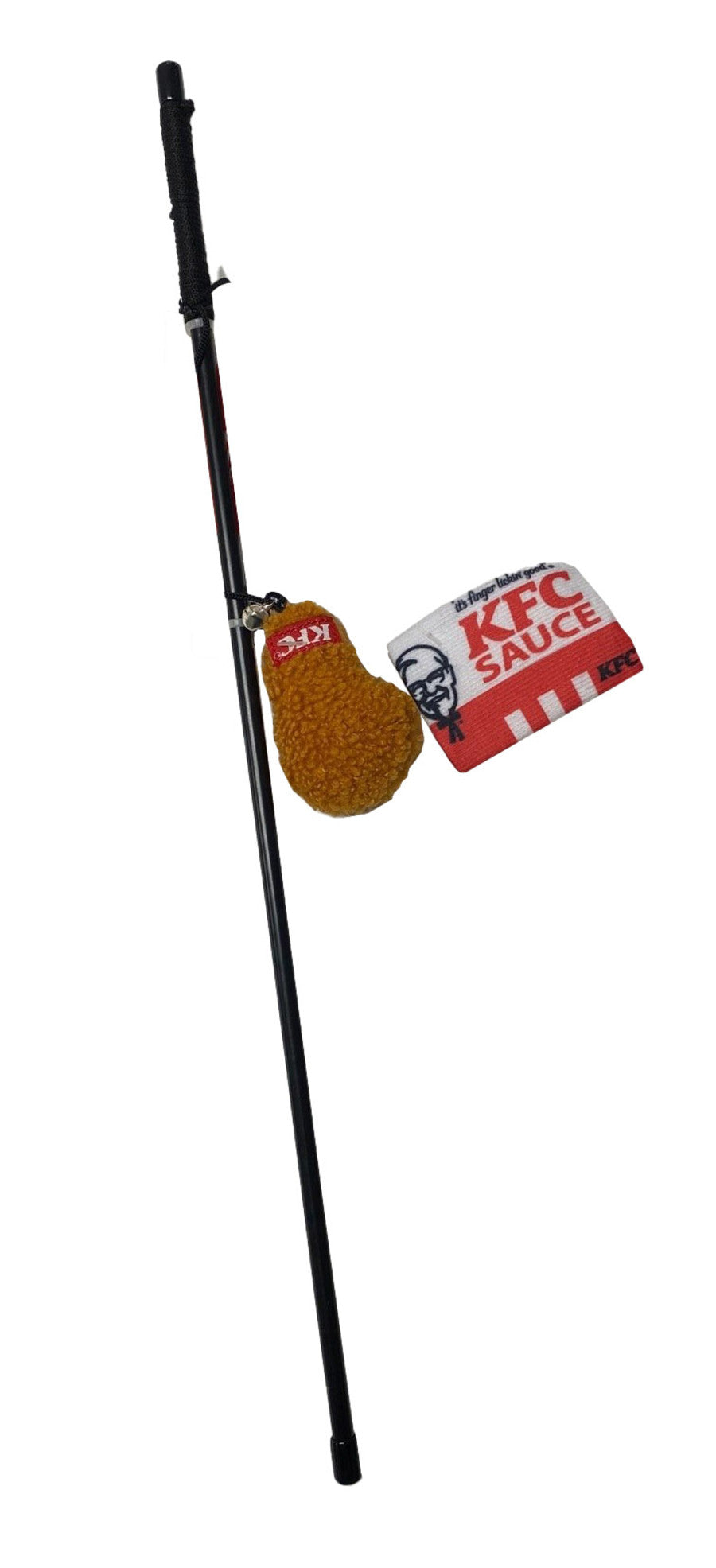 Ethical Kentucky Fried Chicken Sauce Pack and Drumstick Wand With Catnip 18in
